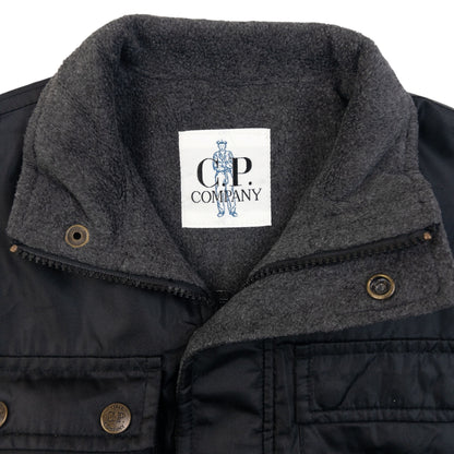 Vintage 80s CP Company Fleece Lined Cargo Gilet Womens Size S