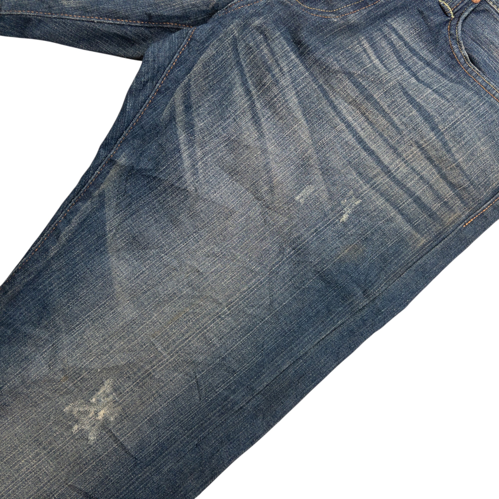 Vintage Evisu Double Gull Japanese Denim Jeans Size W32