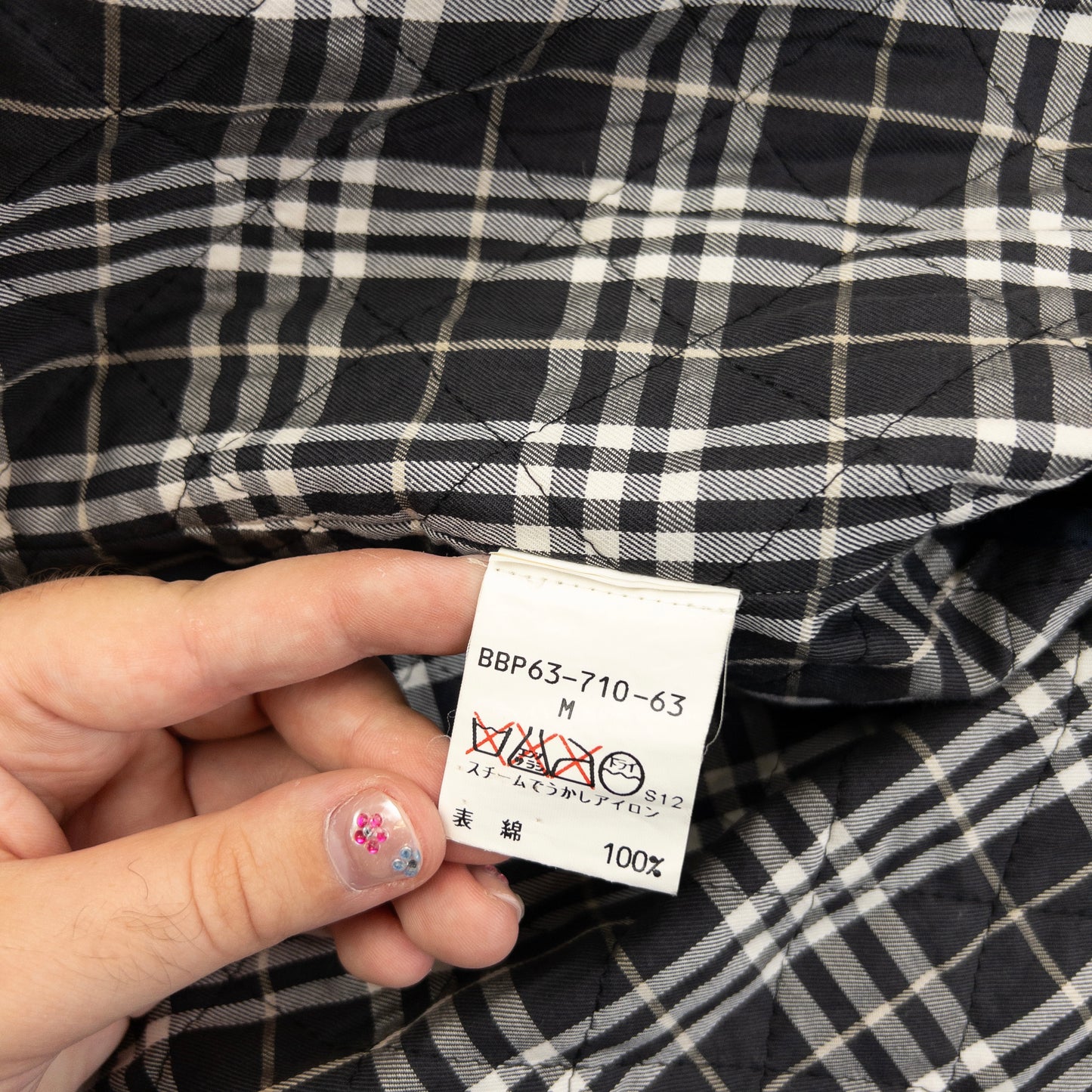 Vintage 2000s Burberry Nova Check Lined Jacket Size XS