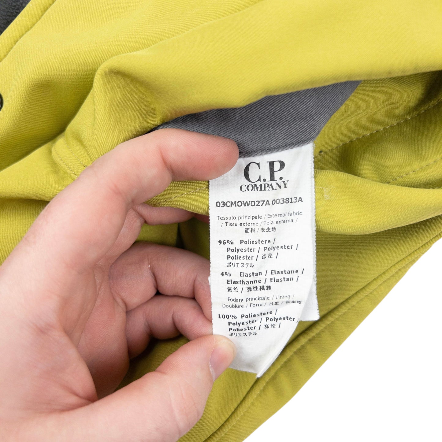 Vintage CP Company Fleece Lined Soft Shell Jacket Size M