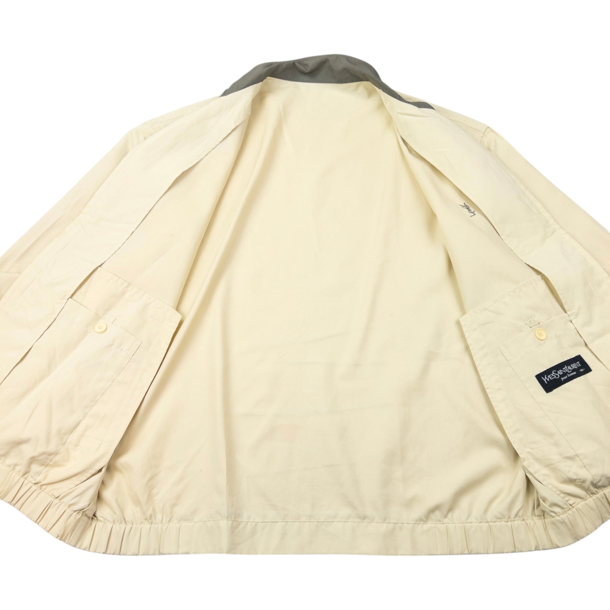 Vintage YSL Yves Saint Laurent Harrington Jacket Size M