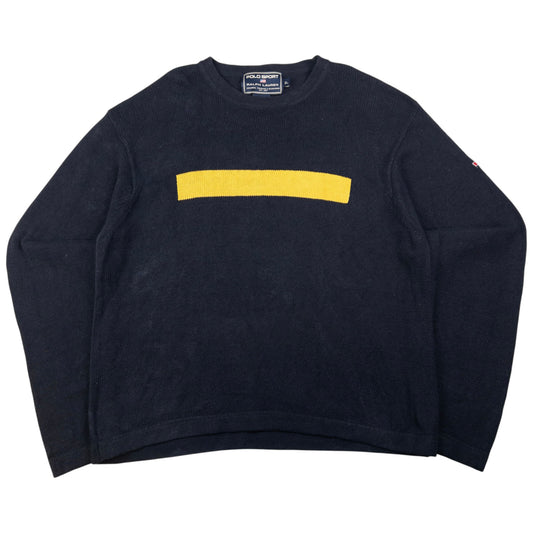 Vintage Polo Sport Ralph Lauren Knit Jumper Size XL
