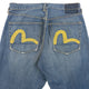 Vintage 2000s Evisu Double Gull Embroidered Japanese Denim Jeans Size W31
