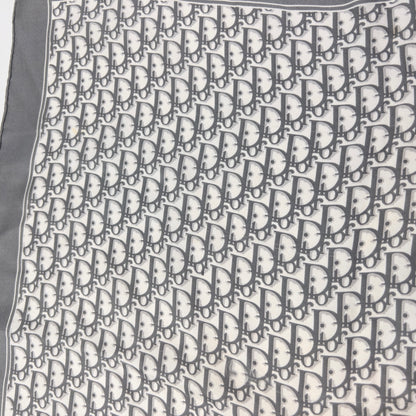 Vintage Dior Monogram Silk Scarf