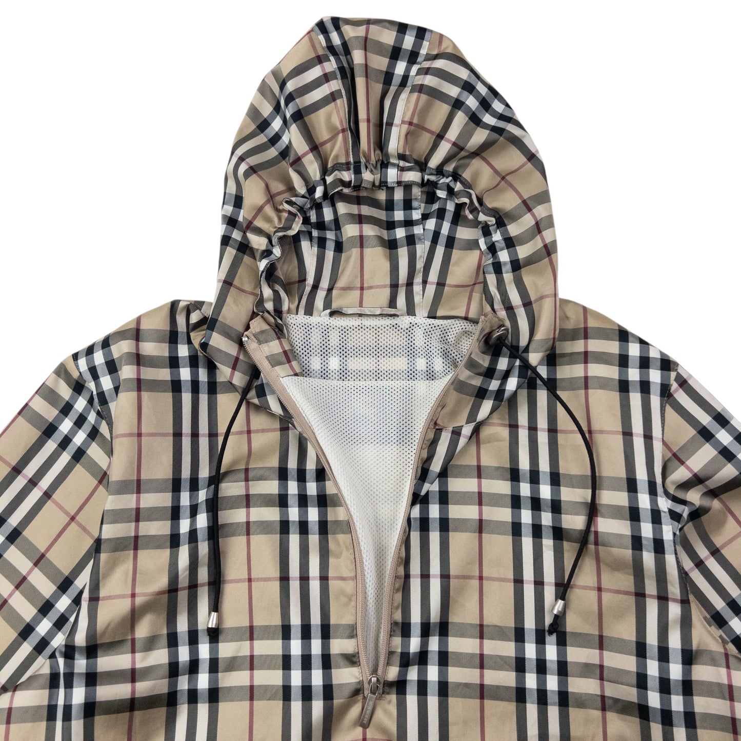 Vintage 2000s Burberry Nova Check Q Zip Jacket Size L