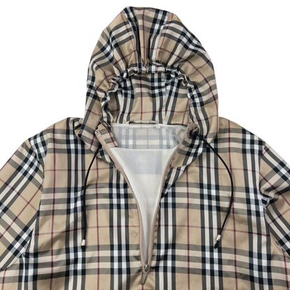 Vintage 2000s Burberry Nova Check Q Zip Jacket Size L