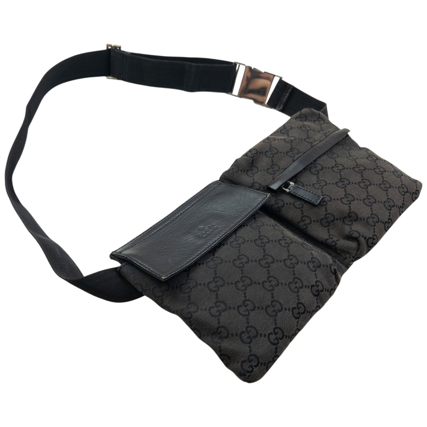 Vintage 2000s Gucci Monogram Crossbody Bag