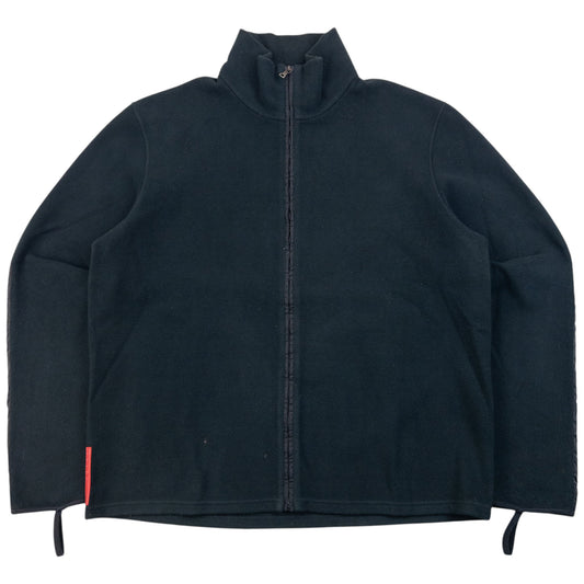 Vintage 2000s Prada Sport Zip Up Fleece Jacket Size XL