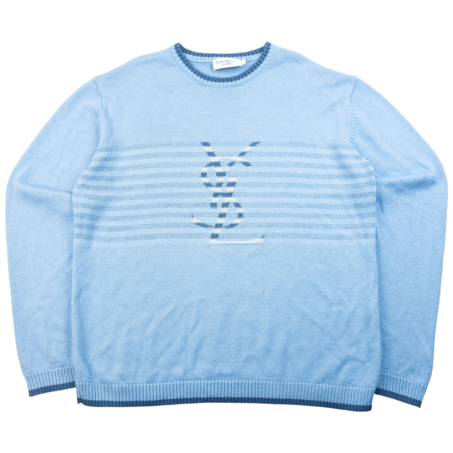 Vintage 2000s YSL Yves Saint Laurent Knit Jumper Size L