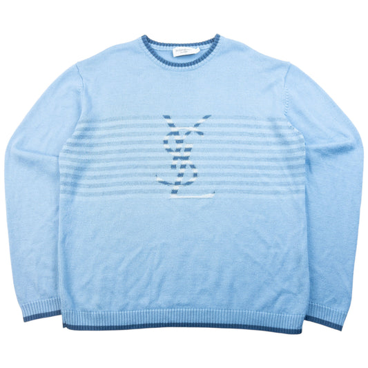 Vintage 2000s YSL Yves Saint Laurent Knit Jumper Size L