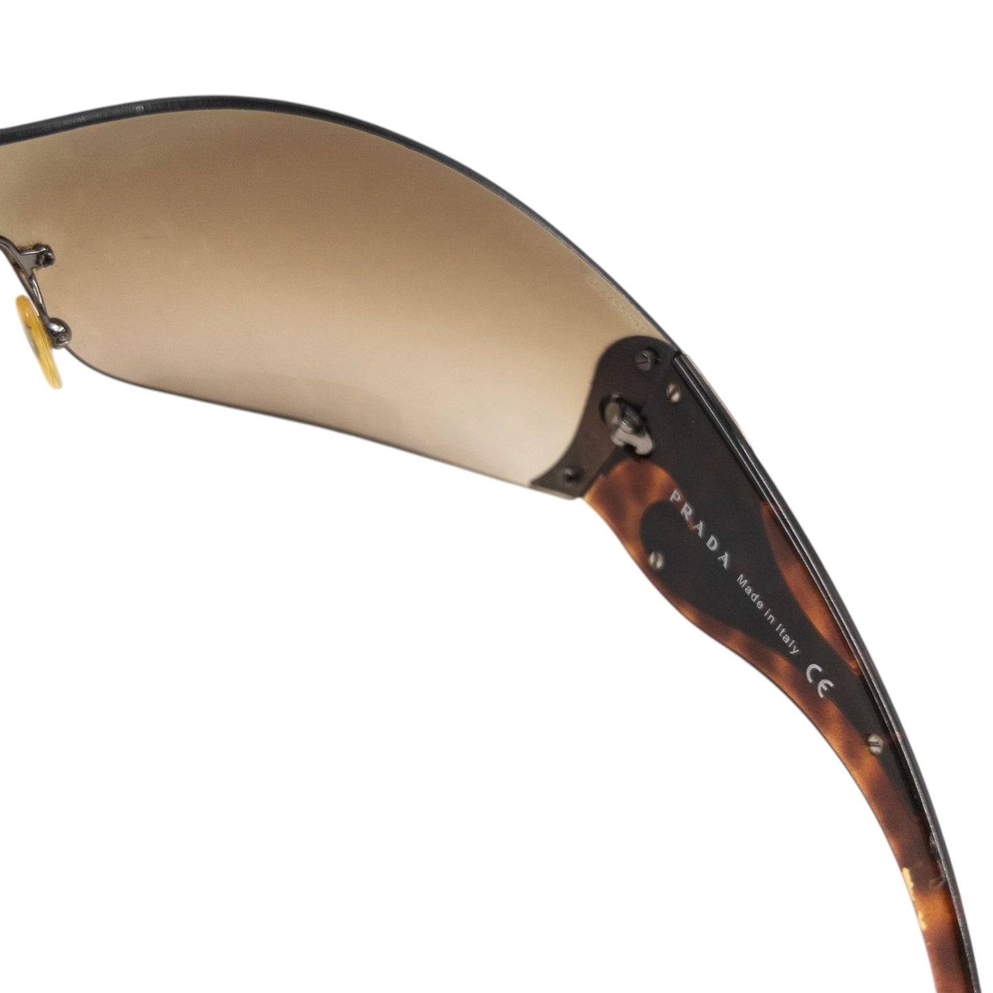 Vintage 2000s Prada Tortoise Shell Swirl Sunglasses