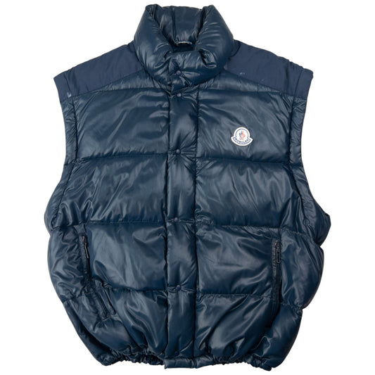 Vintage Moncler Zip Up Puffer Gilet Size M