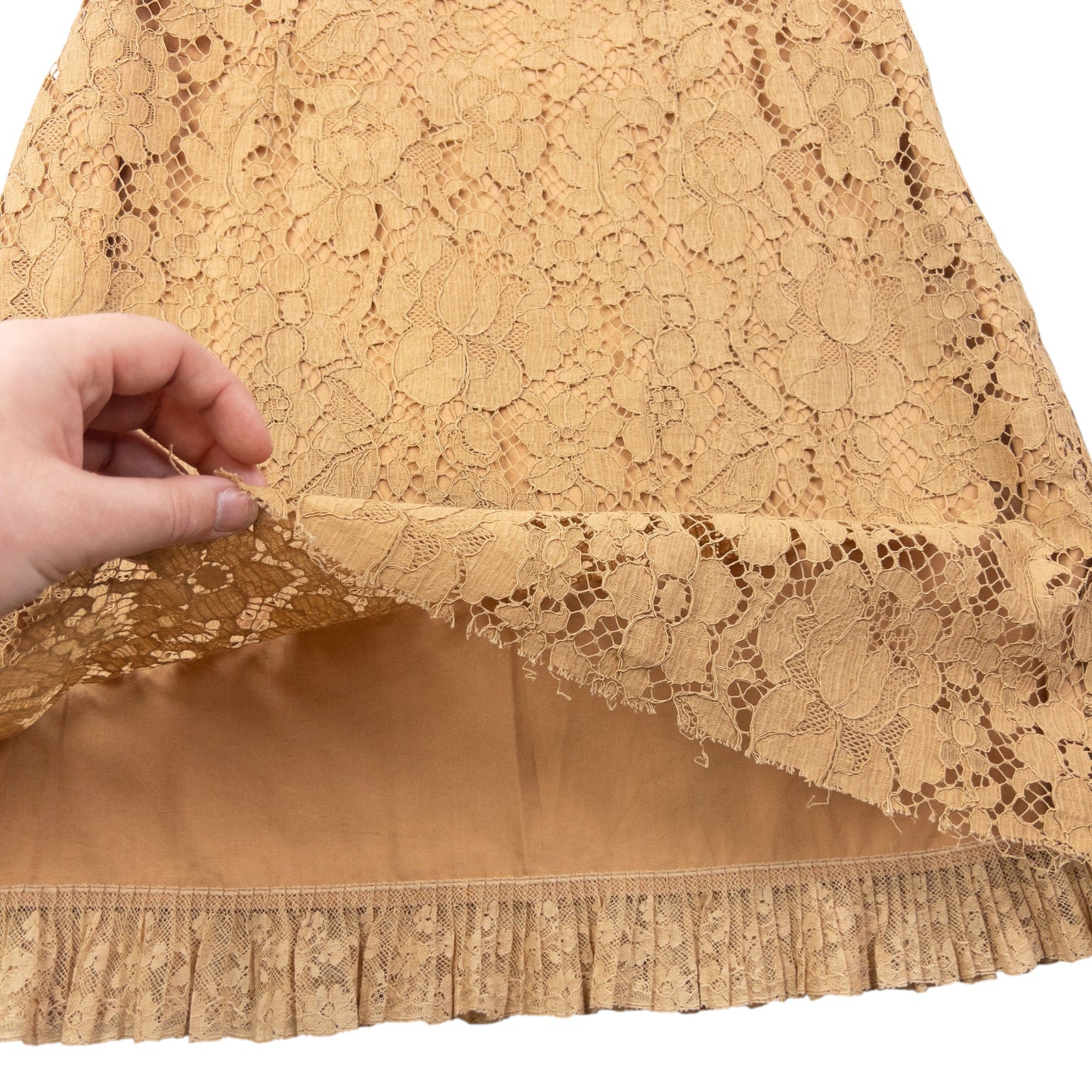 Vintage Miu Miu Lace Skirt Womens Size W23