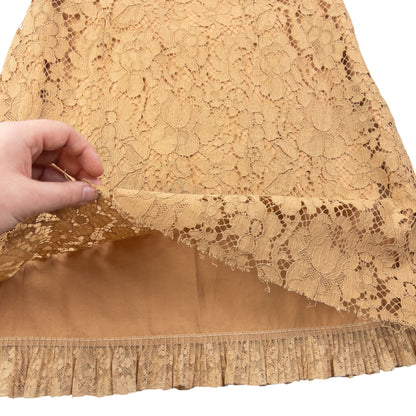Vintage Miu Miu Lace Skirt Womens Size W23