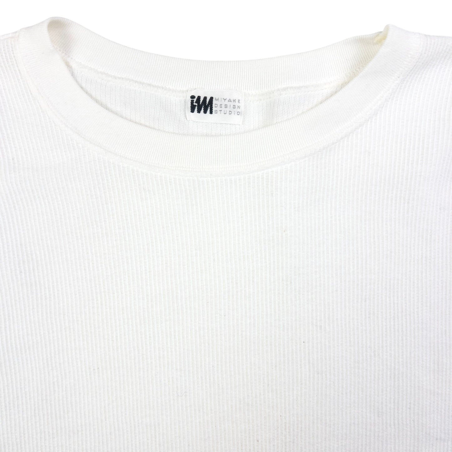 Vintage Issey Miyake Ribbed Long Sleeve T Shirt Size XS