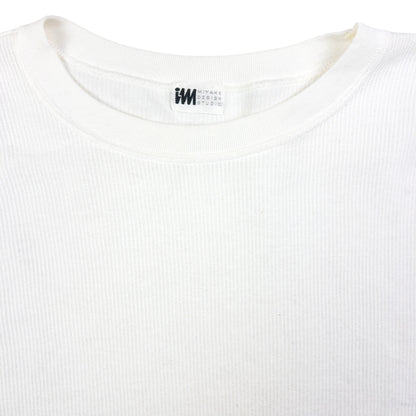 Vintage Issey Miyake Ribbed Long Sleeve T Shirt Size XS
