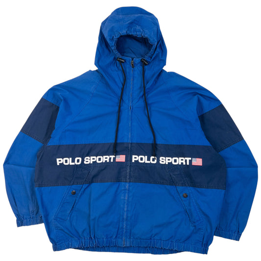 Vintage 90s Polo Sport Ralph Lauren Zip Up Jacket Size L