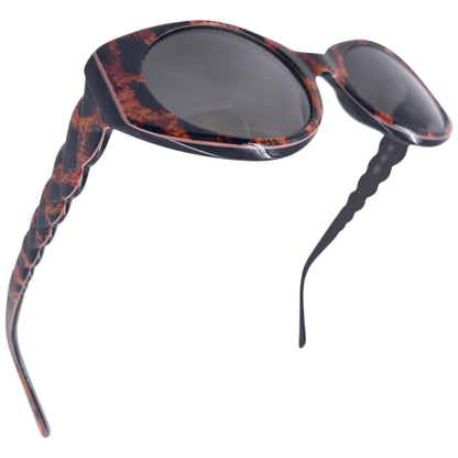 Vintage 90s YSL Yves Saint Laurent Braided Frame Sunglasses