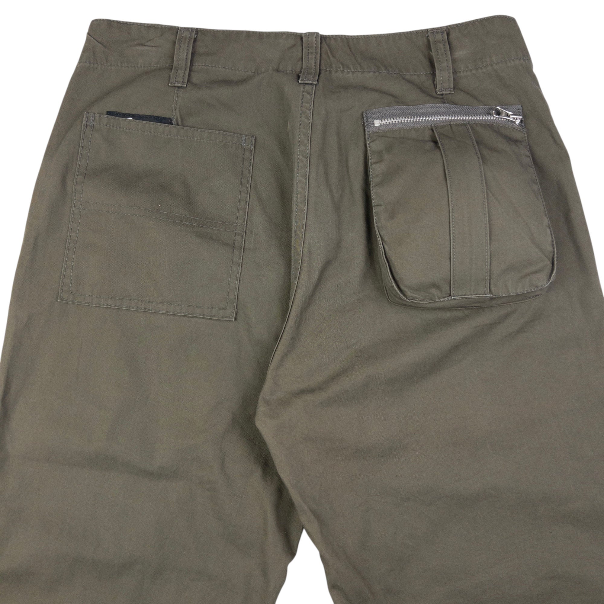 Vintage Good Enough Multi Zip Cargo Trousers Size W31