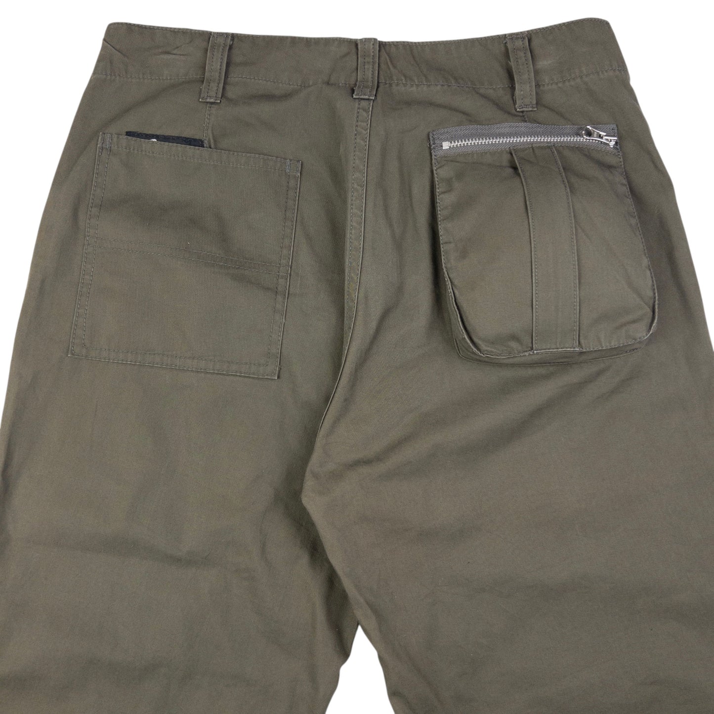 Vintage Good Enough Multi Zip Cargo Trousers Size W31