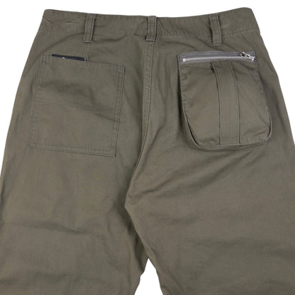 Vintage Good Enough Multi Zip Cargo Trousers Size W31