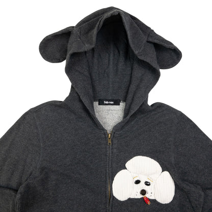 Vintage Ne-Net By Issey Miyake Zip Up Poodle Hoodie Size S