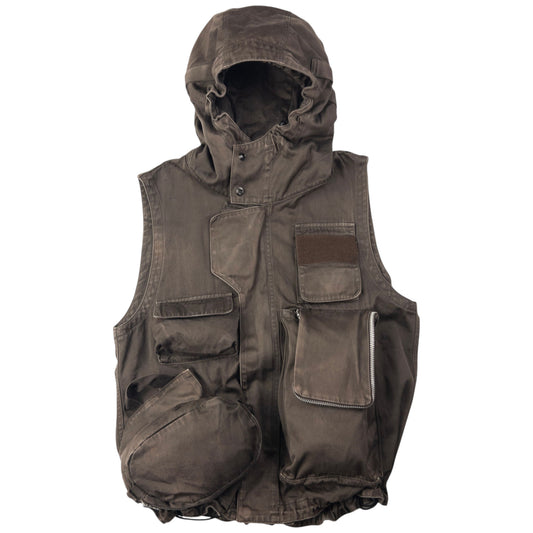 Vintage Cabane De Zucca By Issey Miyake Cargo Gilet Size M