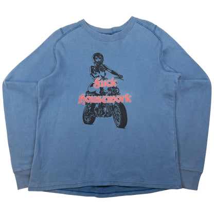 Vintage Hysteric Glamour Fuck Housework Sweatshirt Womens Size M