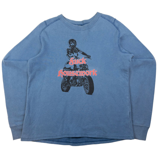 Vintage Hysteric Glamour Fuck Housework Sweatshirt Womens Size M
