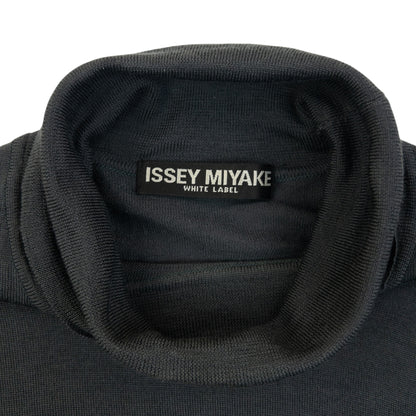 Vintage 2000s Issey Miyake White Label Turtleneck Jumper Size S