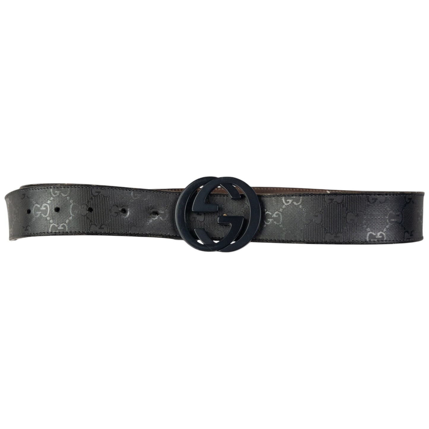 Vintage Gucci Monogram Belt Size W34