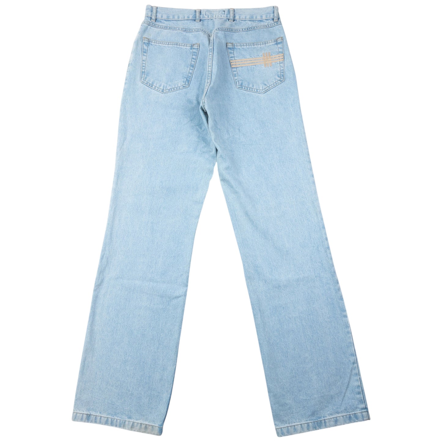 Vintage 2000s Burberry Embroidered Denim Jeans Size W29