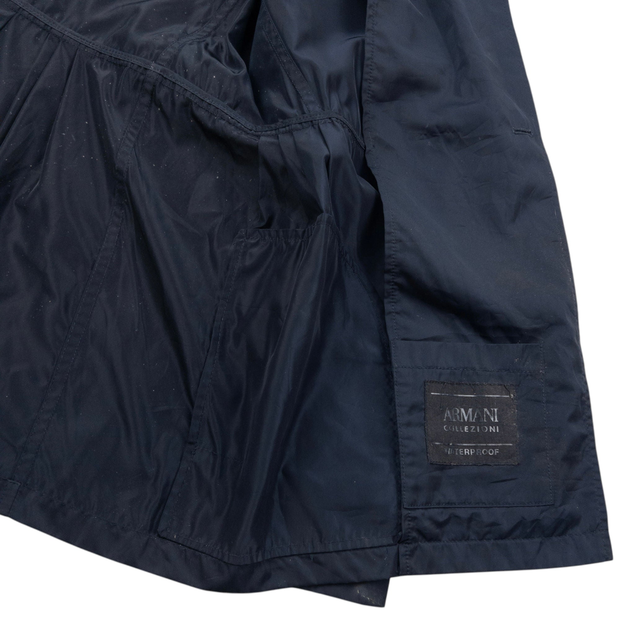 Vintage Armani Collezioni Lightweight Waterproof Jacket Womens Size M