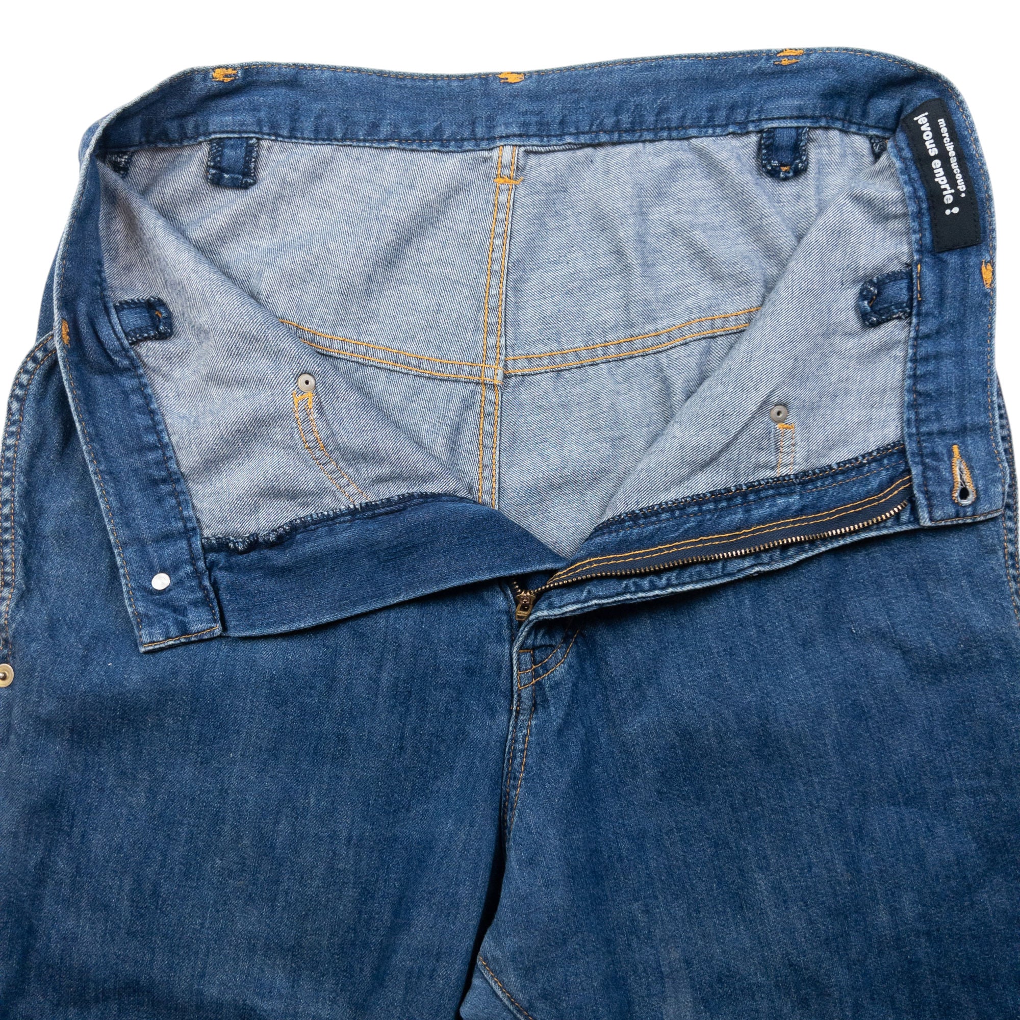 Vintage Mercibeaucoup By Issey Miyake Lightweight Denim Jeans Size W34