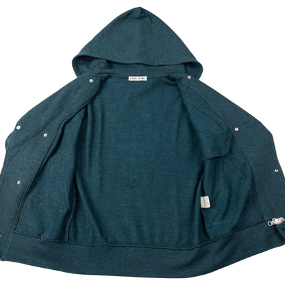 Vintage Final Home By Issey Miyake Asymmetric Zip Up Hoodie Size XS