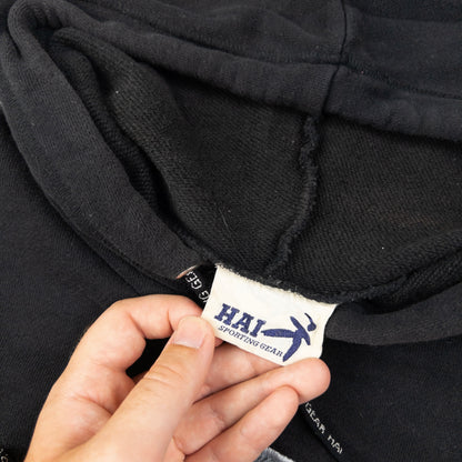 Vintage Hai Sporting Gear By Issey Miyake Embroidered Hoodie Size M