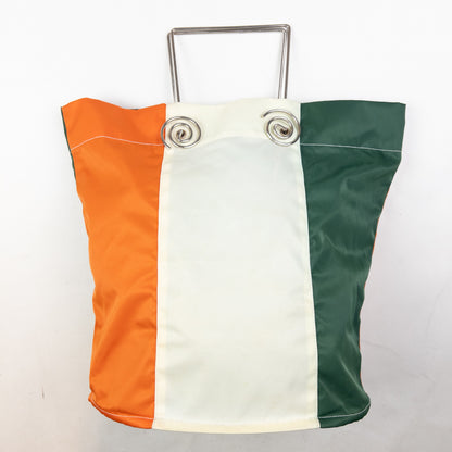 Vintage Issey Miyake Striped Handbag