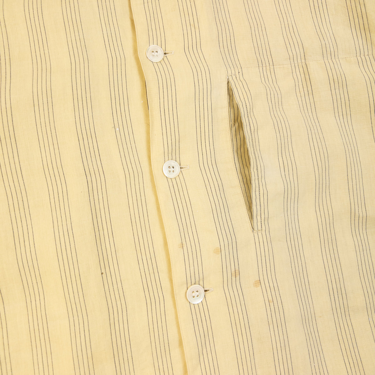 Vintage 2000s Issey Miyake Striped Long Sleeve Button Up Shirt Size L