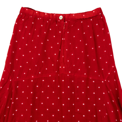 Vintage 2000s Issey Miyake Polka Dot Skirt Womens Size M
