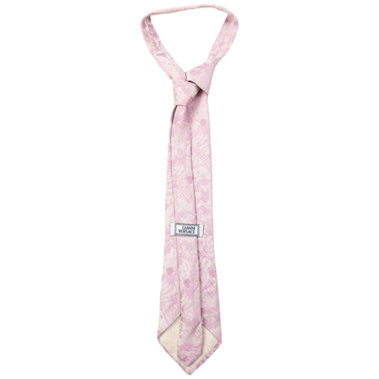 Vintage 90s Gianni Versace Pattern Silk Tie