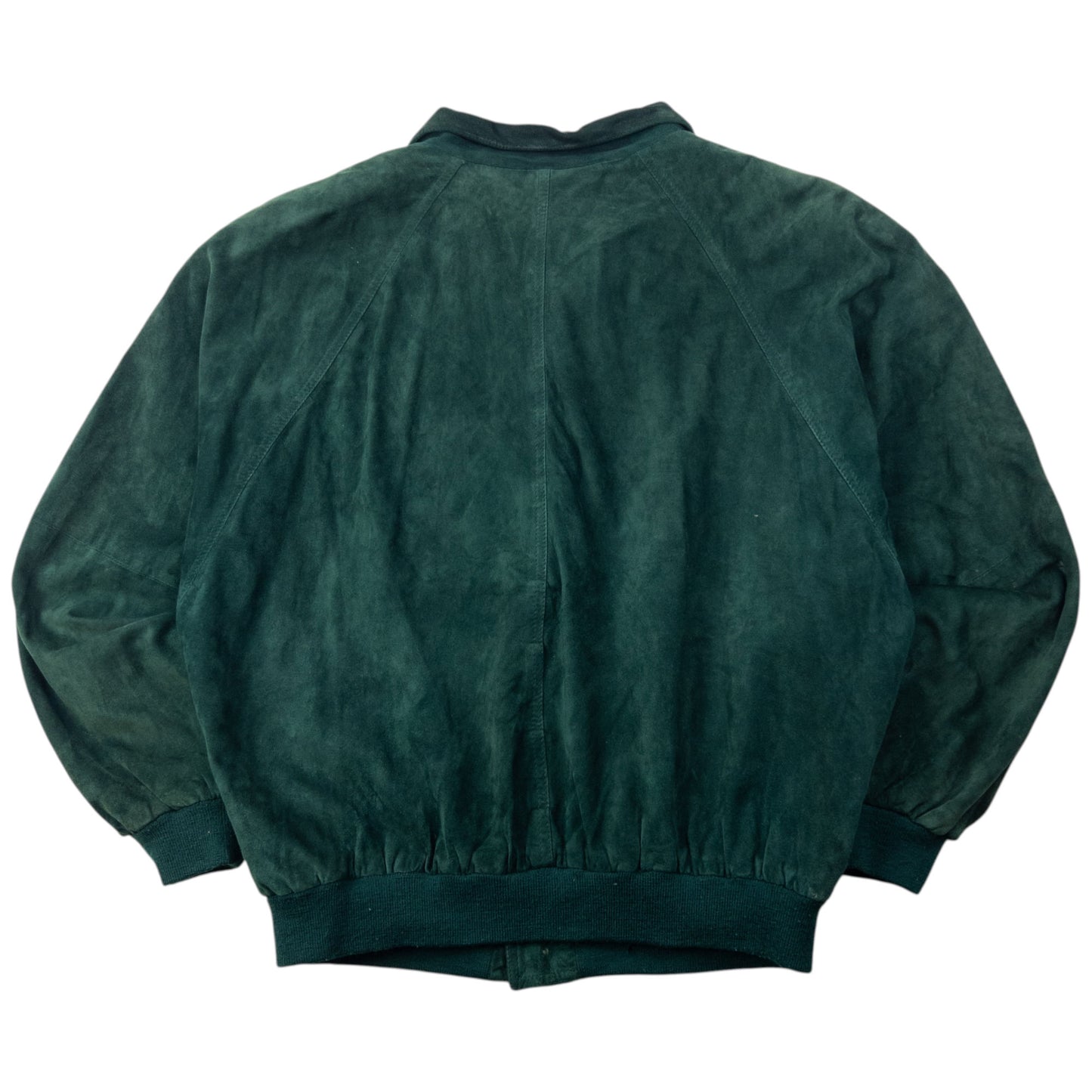 Vintage 90s Hugo Boss Suede Button Up Jacket Size L