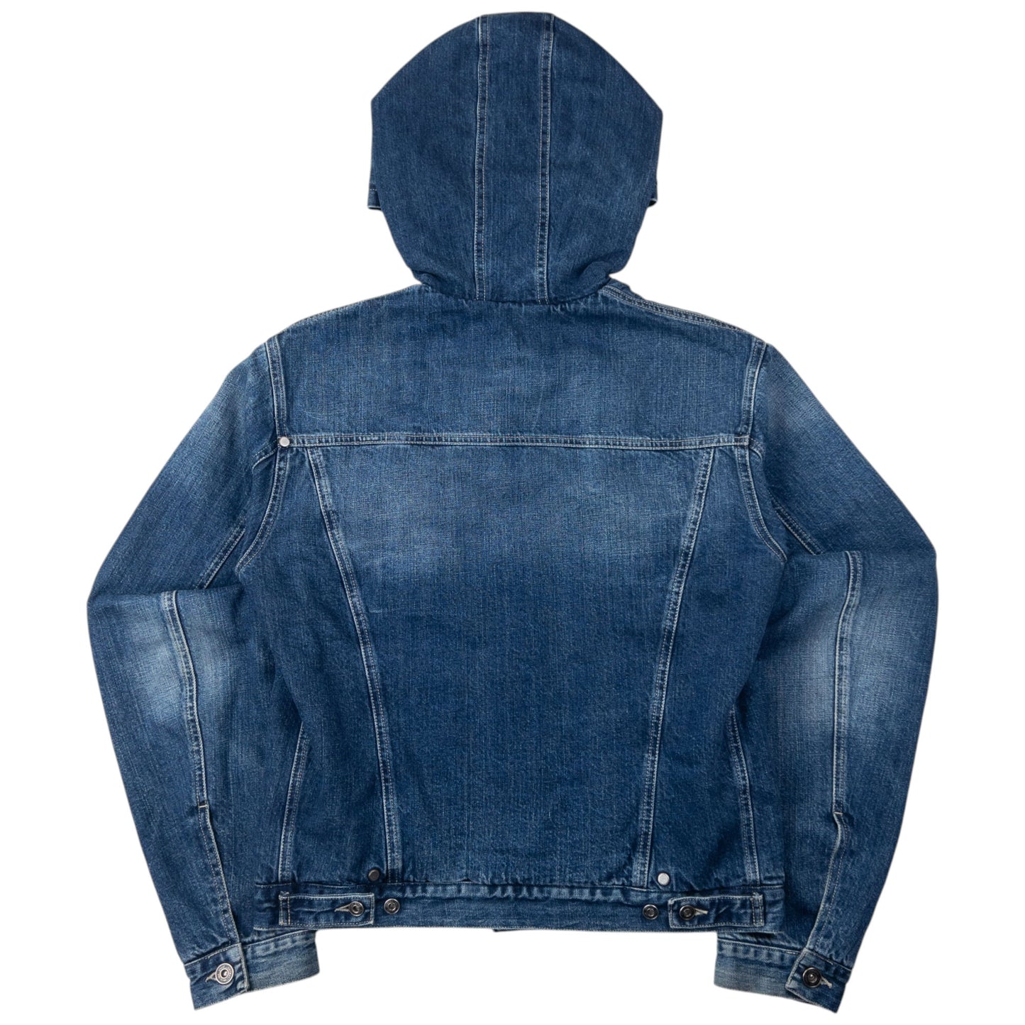 Vintage Versace Jeans Couture Fleece Lined Denim Jacket Womens Size M