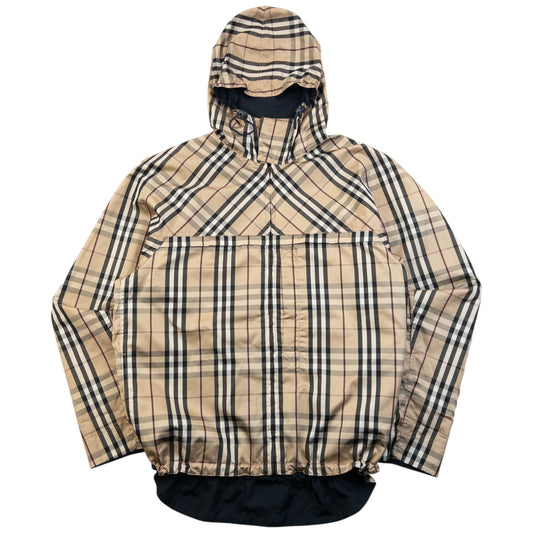 Vintage 2000s Burberry Nova Check Reversible Packable Jacket Size M