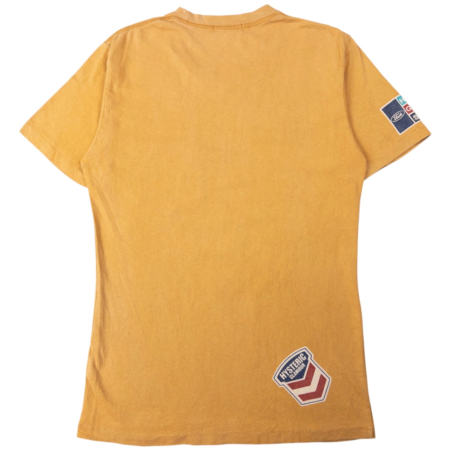 Vintage Hysteric Glamour Car Service Graphic T Shirt Womens Size L