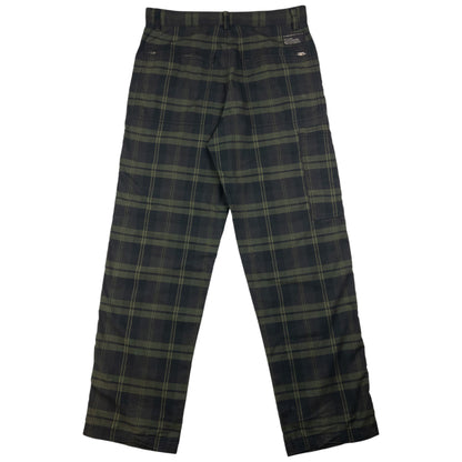 Vintage Stussy Checkered Mutli Pocket Cargo Trousers Size W32