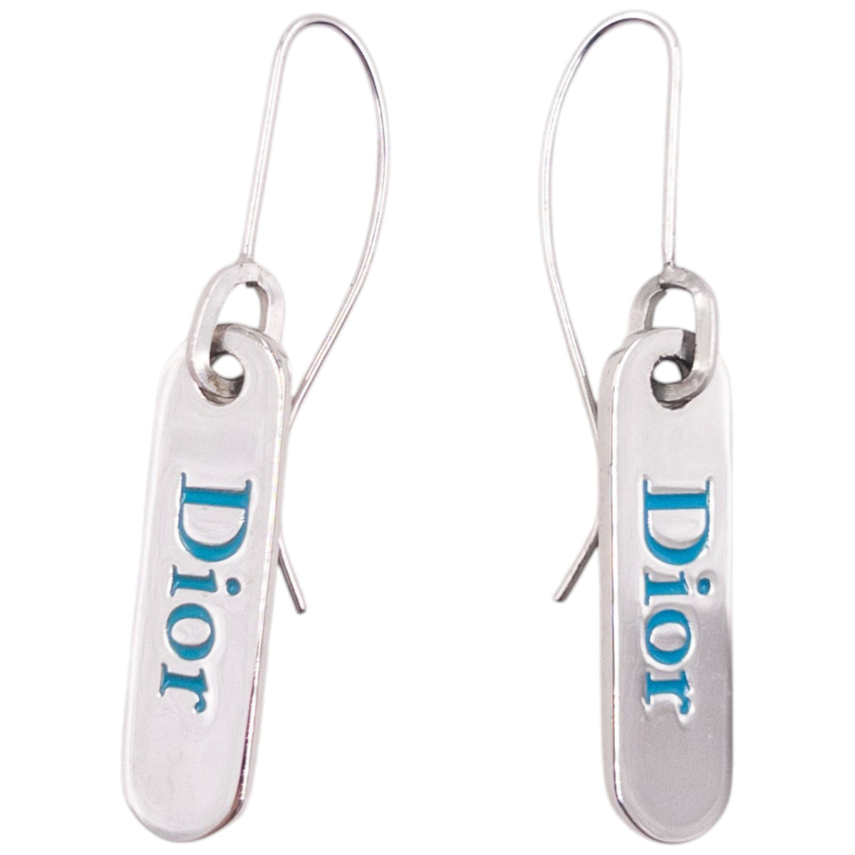 Vintage 2000s Dior By John Galliano Embossed Earrings