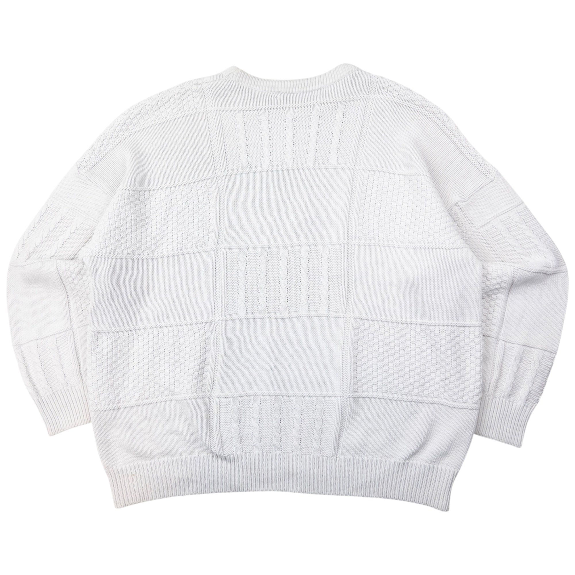 Vintage Burberry Embroidered Knit Jumper Size M