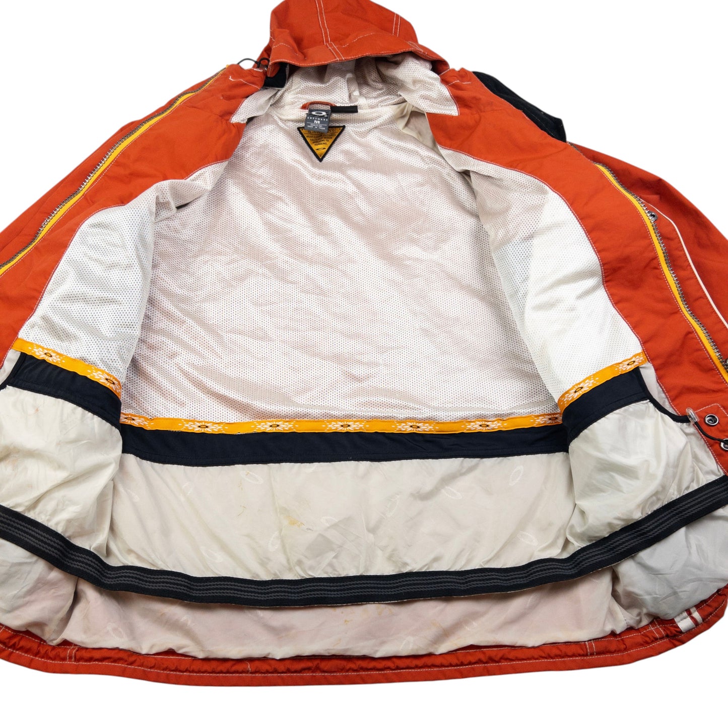 Vintage Oakley Zip Up Snowboarding Jacket Size M