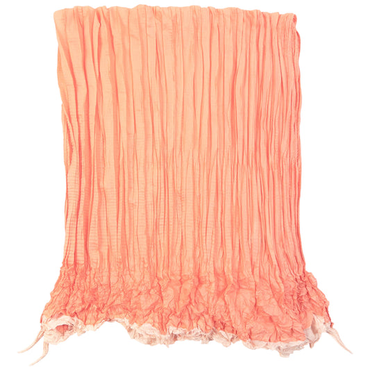 Vintage 90s Issey Miyake Pleated Crinkle Scarf