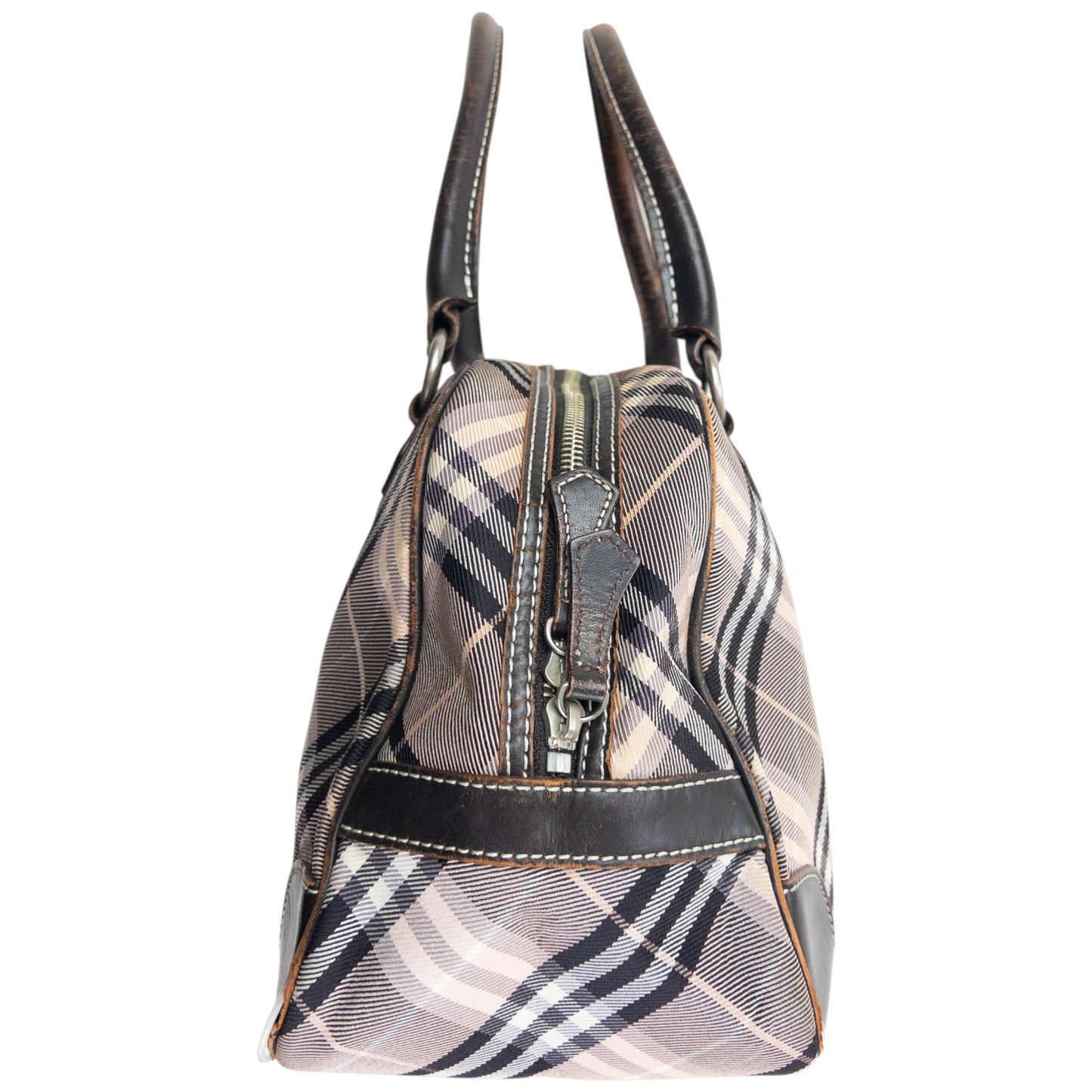 Vintage 2000s Burberry Blue Label Nova Check Handbag